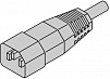 EQUIP.CABLE IEC320M/320F 2.5M UL C13-C14 (Мин. заказ 7 шт) / Сетевой кабель IEC 320 (Мин. заказ 7 шт) Schroff